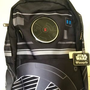 NWT Loungefly Star Wars BB-9E Disney Backpack